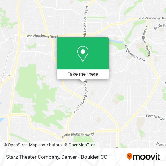 Starz Theater Company map