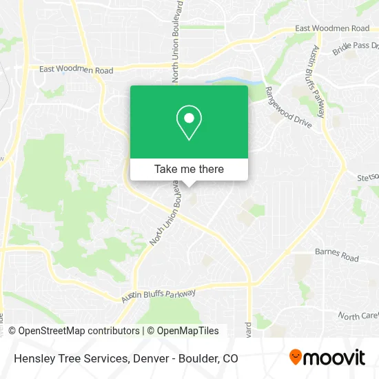 Hensley Tree Services map