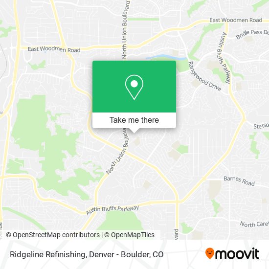 Ridgeline Refinishing map