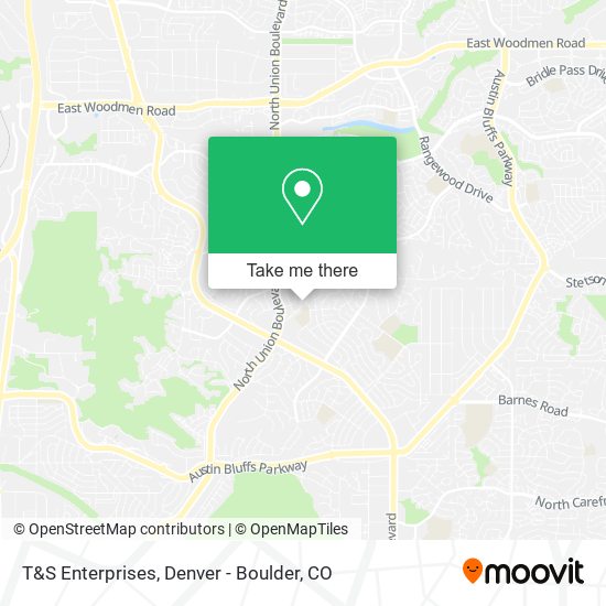 T&S Enterprises map