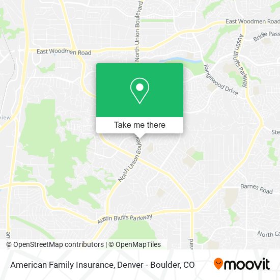 Mapa de American Family Insurance