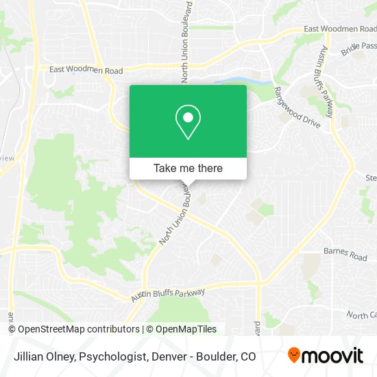 Mapa de Jillian Olney, Psychologist