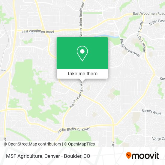 MSF Agriculture map