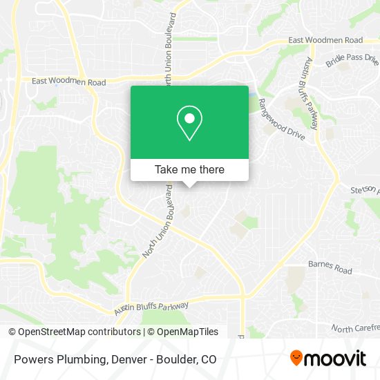 Powers Plumbing map