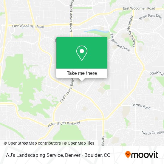 Mapa de AJ's Landscaping Service