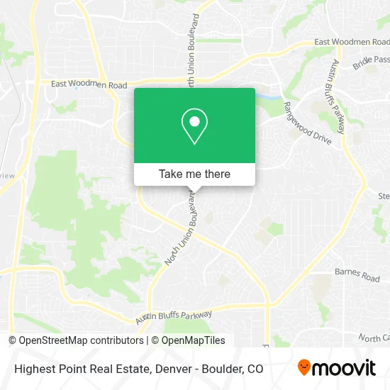 Highest Point Real Estate map