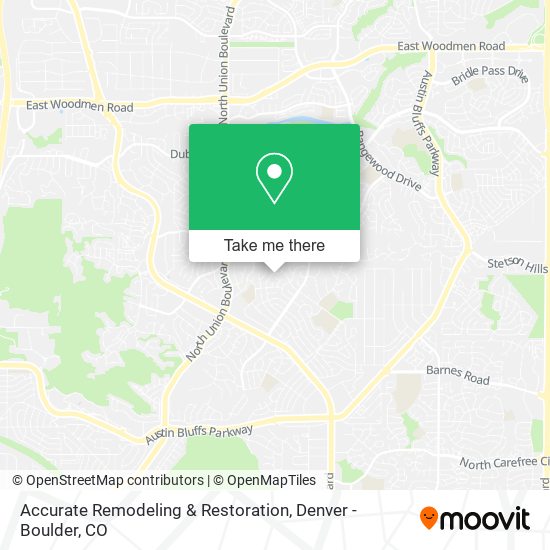 Mapa de Accurate Remodeling & Restoration