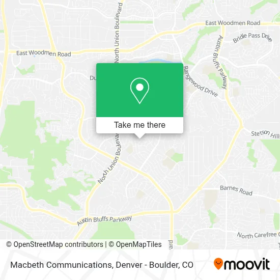 Macbeth Communications map