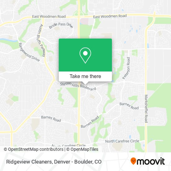 Mapa de Ridgeview Cleaners