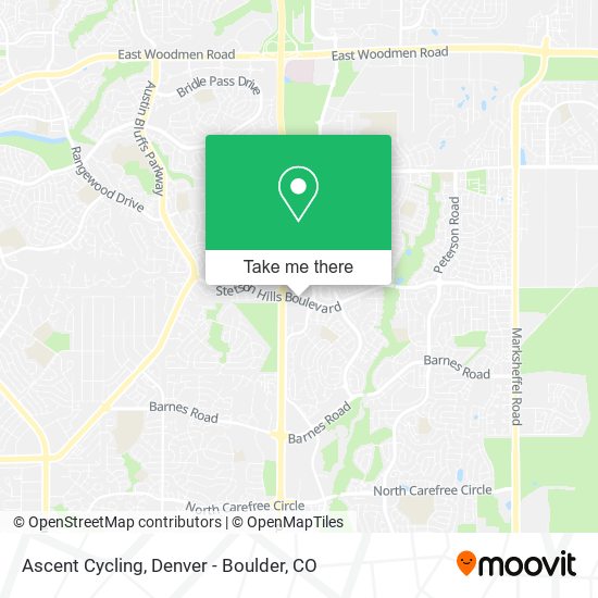 Ascent Cycling map