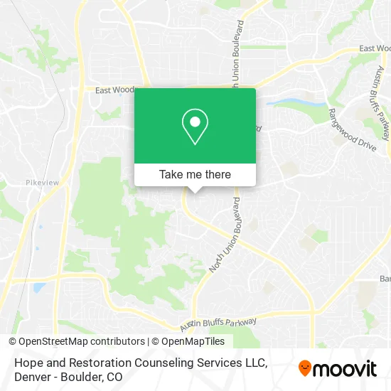 Mapa de Hope and Restoration Counseling Services LLC