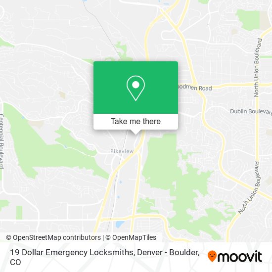 19 Dollar Emergency Locksmiths map
