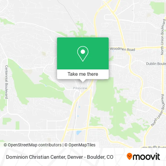 Mapa de Dominion Christian Center
