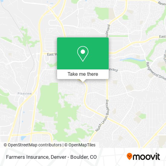 Farmers Insurance map