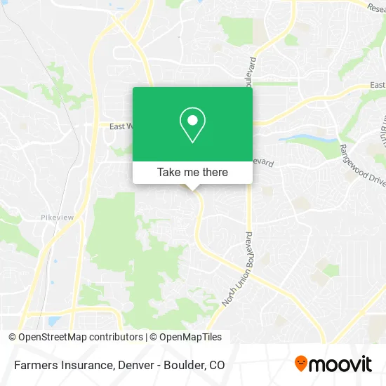 Farmers Insurance map