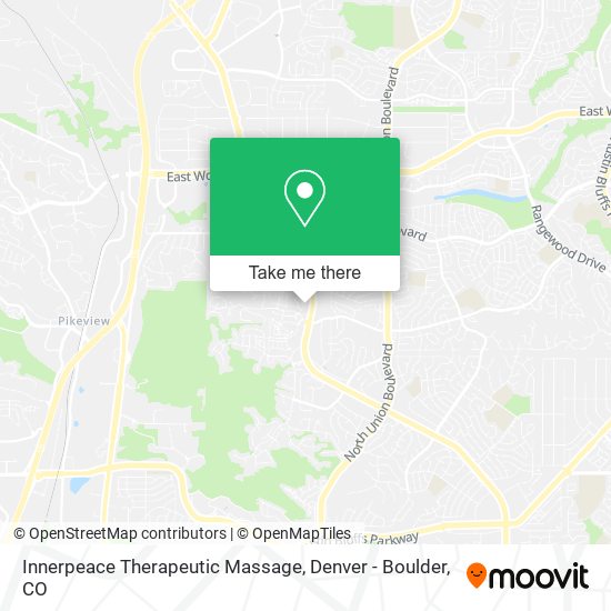 Mapa de Innerpeace Therapeutic Massage