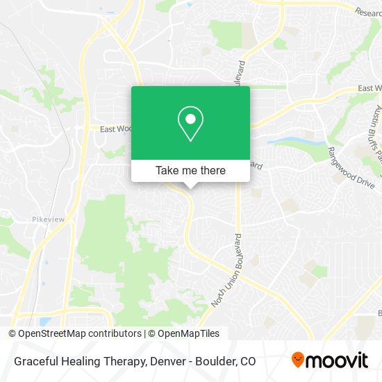 Graceful Healing Therapy map