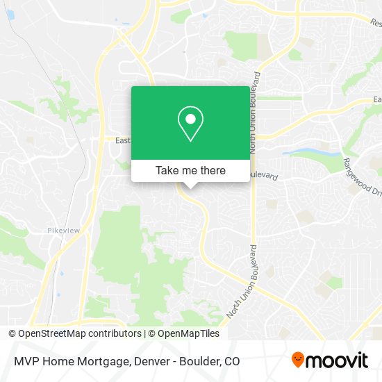Mapa de MVP Home Mortgage