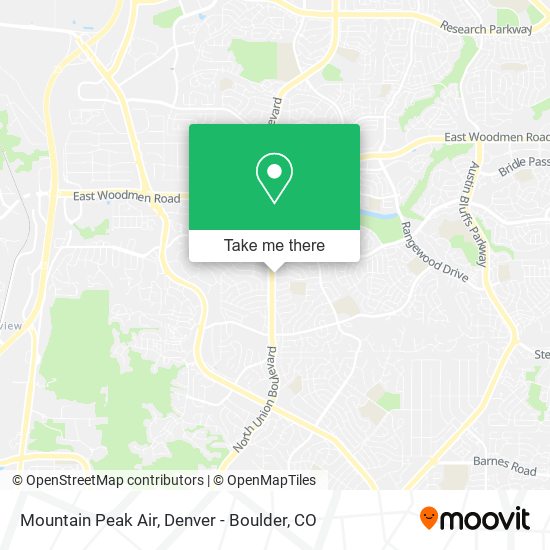 Mountain Peak Air map