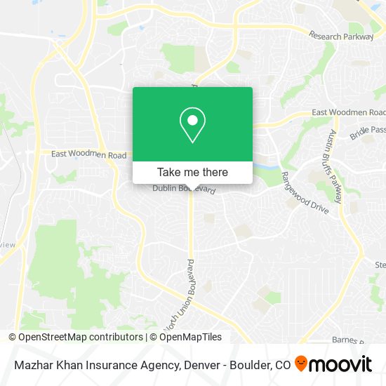 Mazhar Khan Insurance Agency map