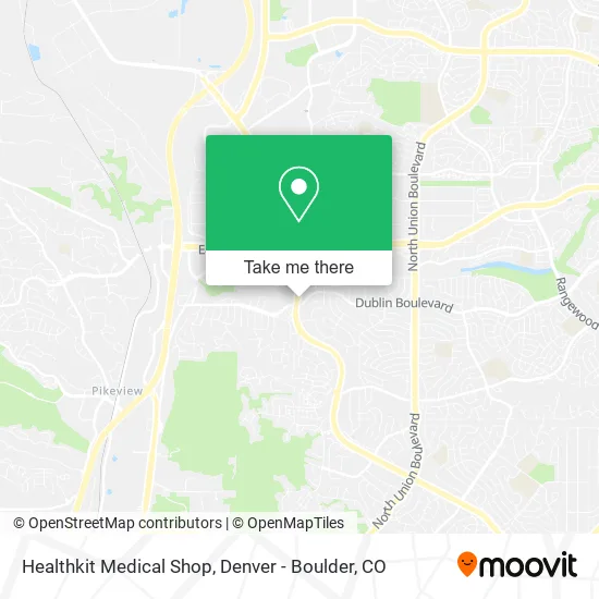 Healthkit Medical Shop map