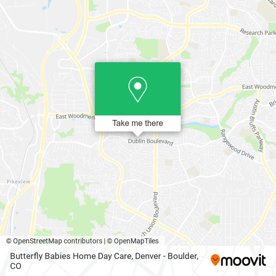 Butterfly Babies Home Day Care map