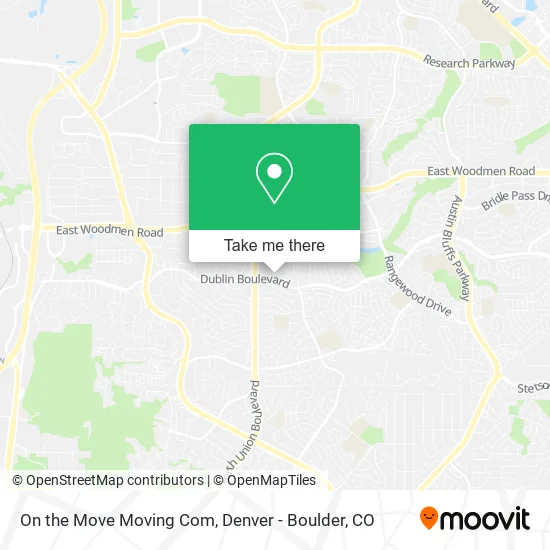 On the Move Moving Com map