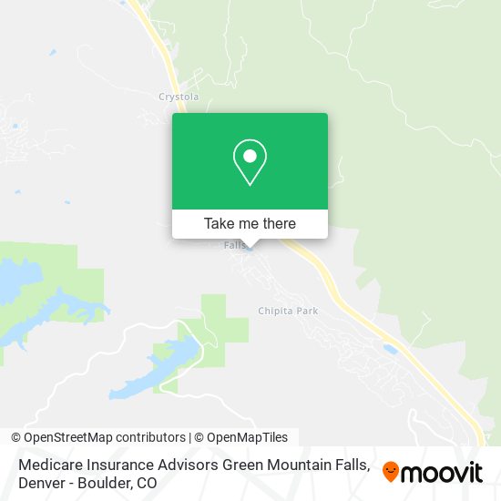 Mapa de Medicare Insurance Advisors Green Mountain Falls