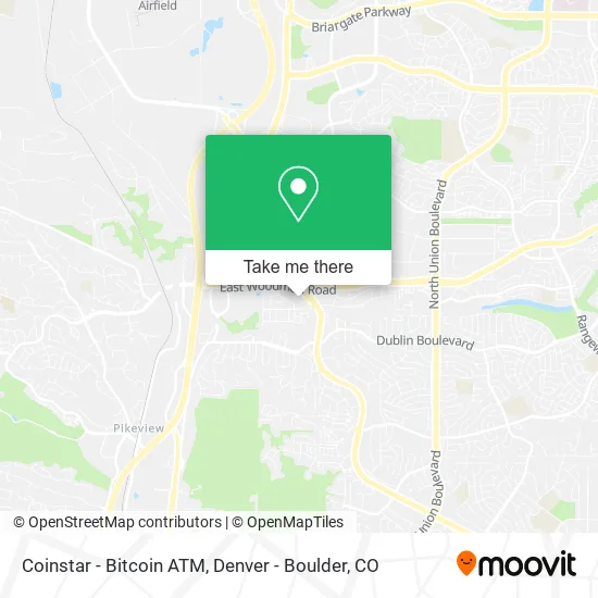 Coinstar - Bitcoin ATM map