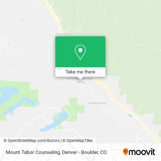 Mount Tabor Counseling map