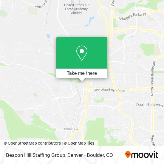 Beacon Hill Staffing Group map