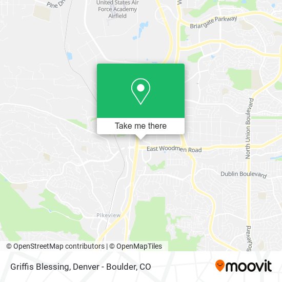 Griffis Blessing map
