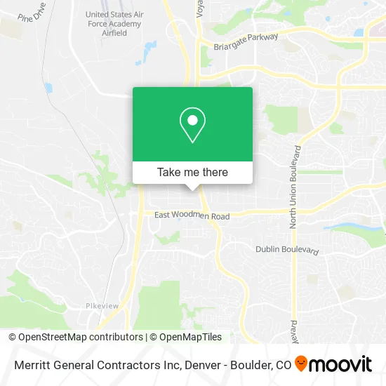 Merritt General Contractors Inc map