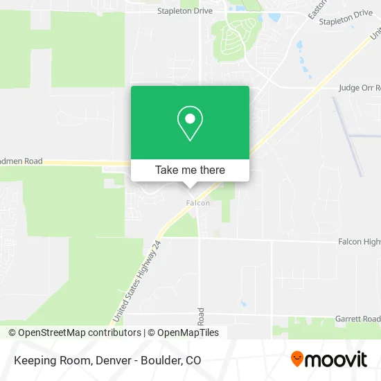 Mapa de Keeping Room