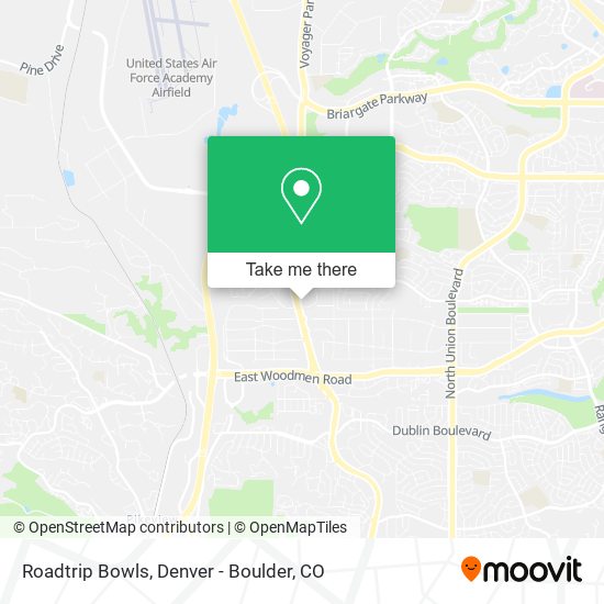 Roadtrip Bowls map