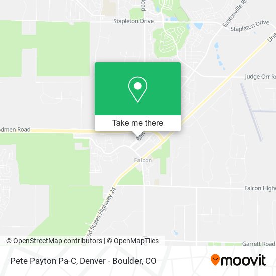 Pete Payton Pa-C map