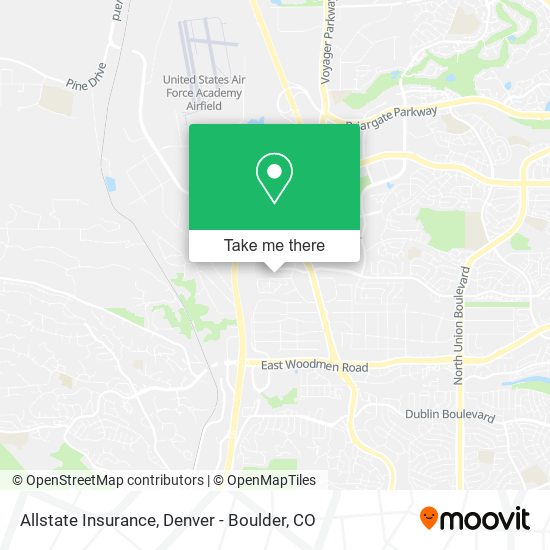 Allstate Insurance map
