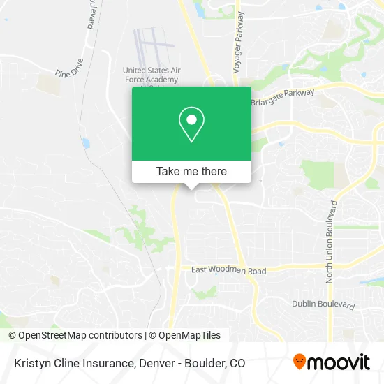 Kristyn Cline Insurance map