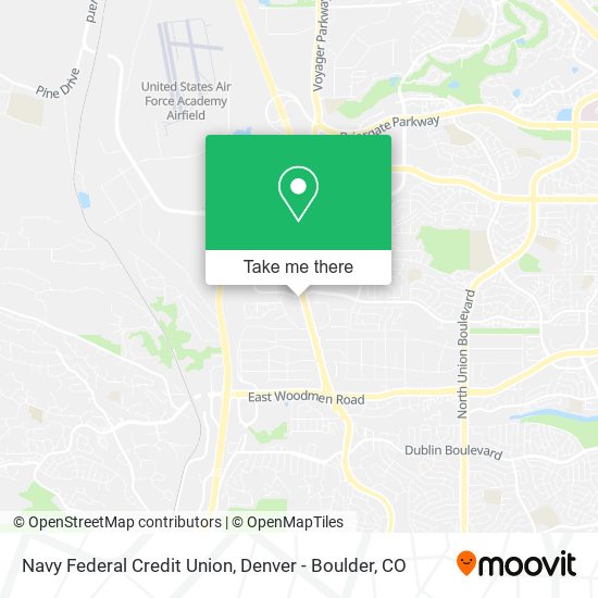 Navy Federal Credit Union map