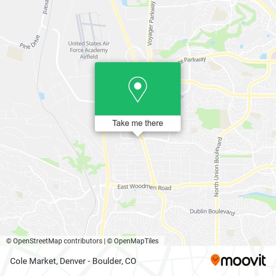Mapa de Cole Market