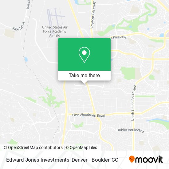 Mapa de Edward Jones Investments