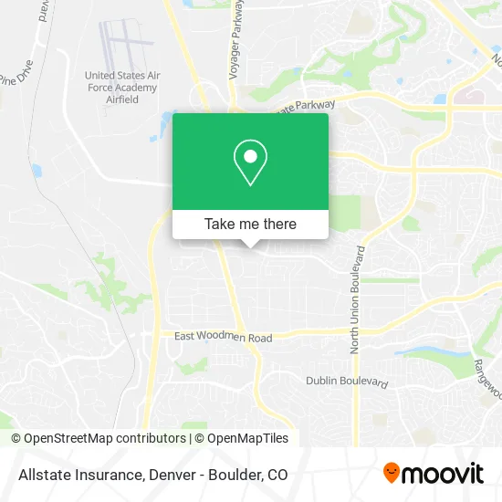 Allstate Insurance map