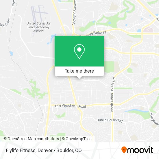 Mapa de Flylife Fitness