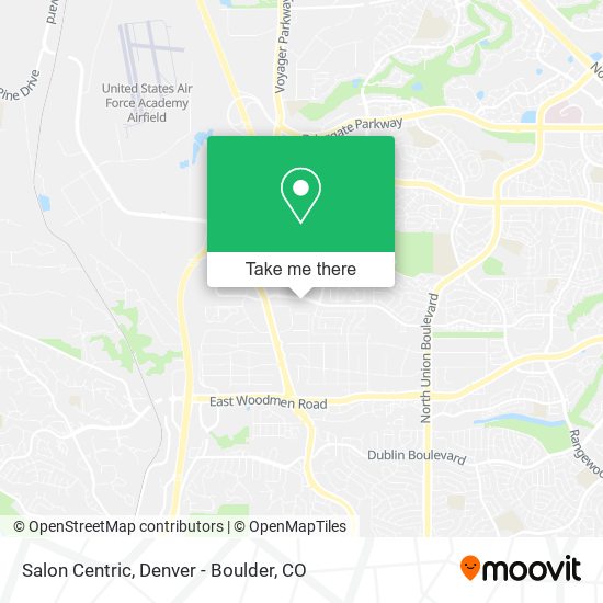 Salon Centric map