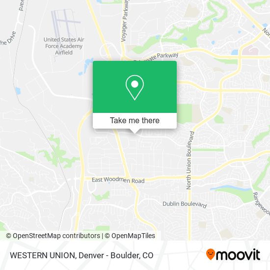 Mapa de WESTERN UNION