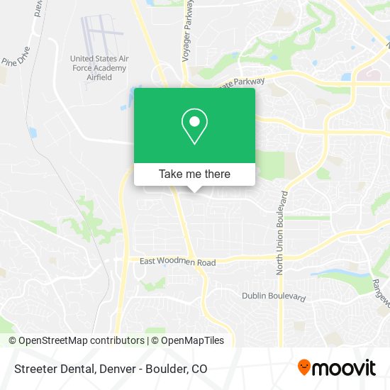 Streeter Dental map