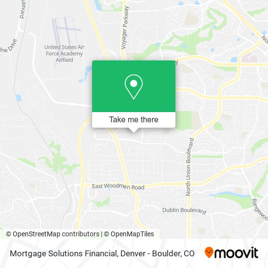 Mortgage Solutions Financial map