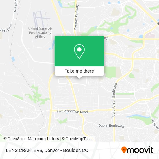 Mapa de LENS CRAFTERS