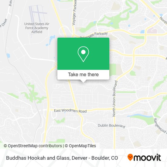Mapa de Buddhas Hookah and Glass