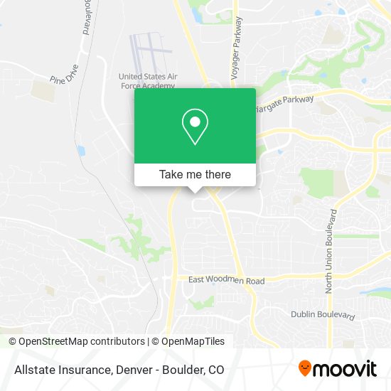 Allstate Insurance map